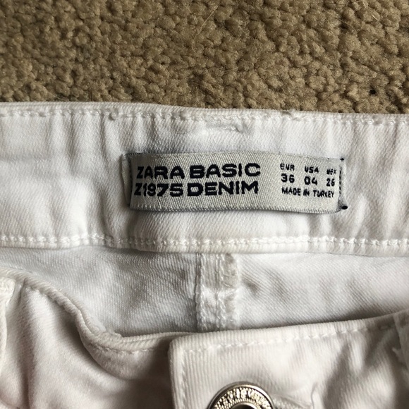 Zara White Denim jeans - Picture 4 of 7